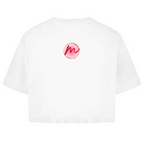 Damen Oversize Crop Top "out of bubble"