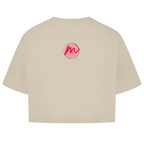 Damen Oversize Crop Top "out of bubble"