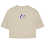 Damen Oversize Crop Top "salt & soul"