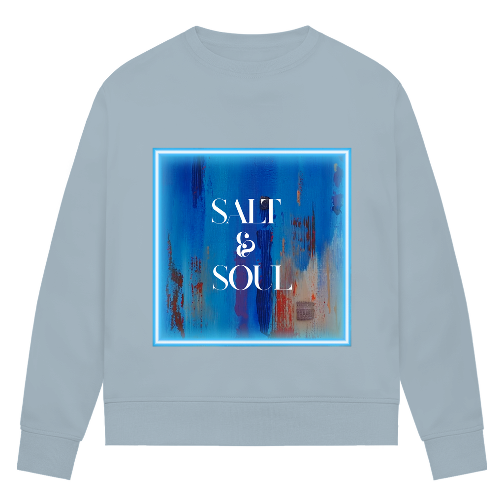Damen Premium Bio Sweatshirt salt & soul