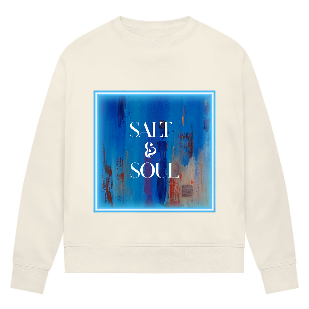 Damen Premium Bio Sweatshirt salt & soul
