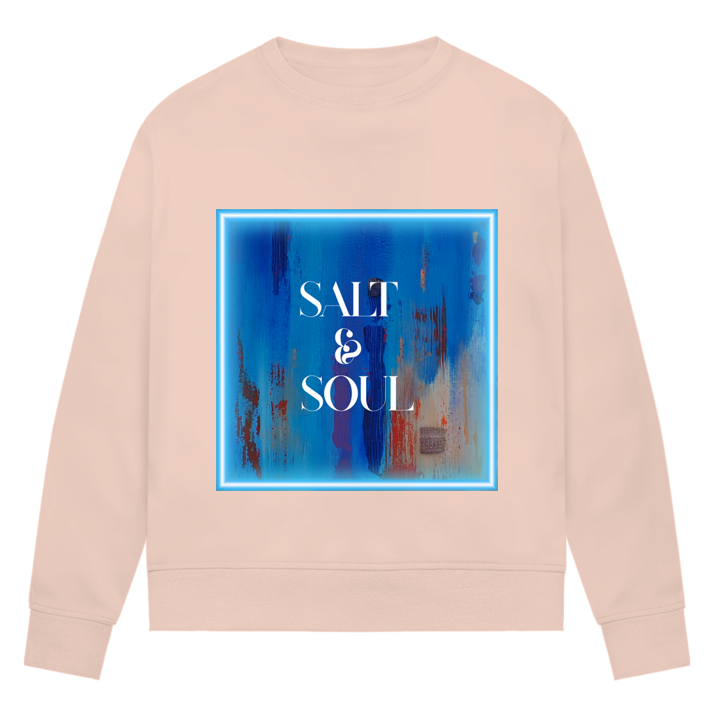 Damen Premium Bio Sweatshirt salt & soul