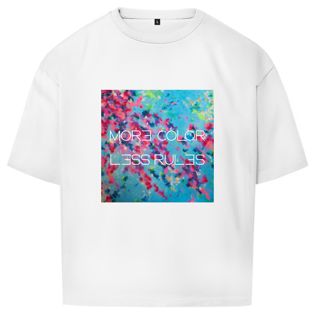 Oversize T-Shirt more color less rules