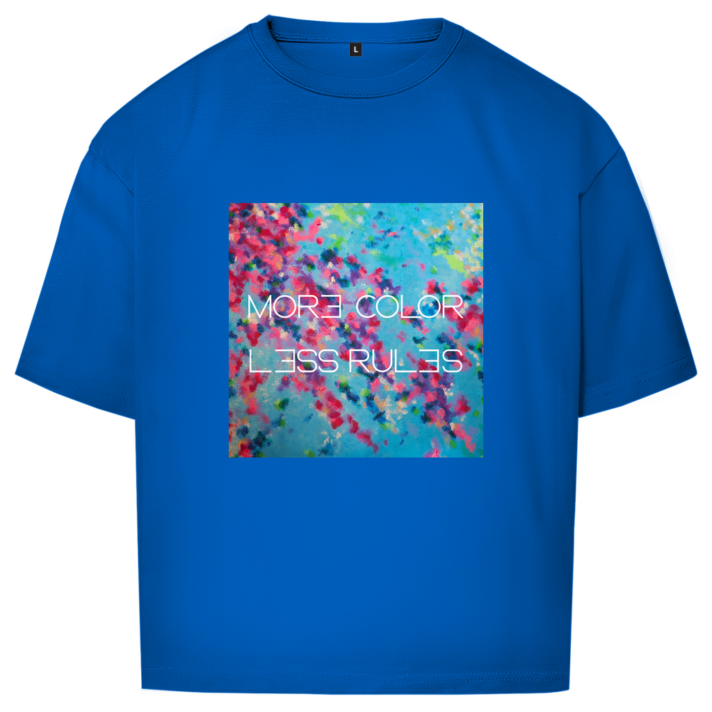 Oversize T-Shirt more color less rules