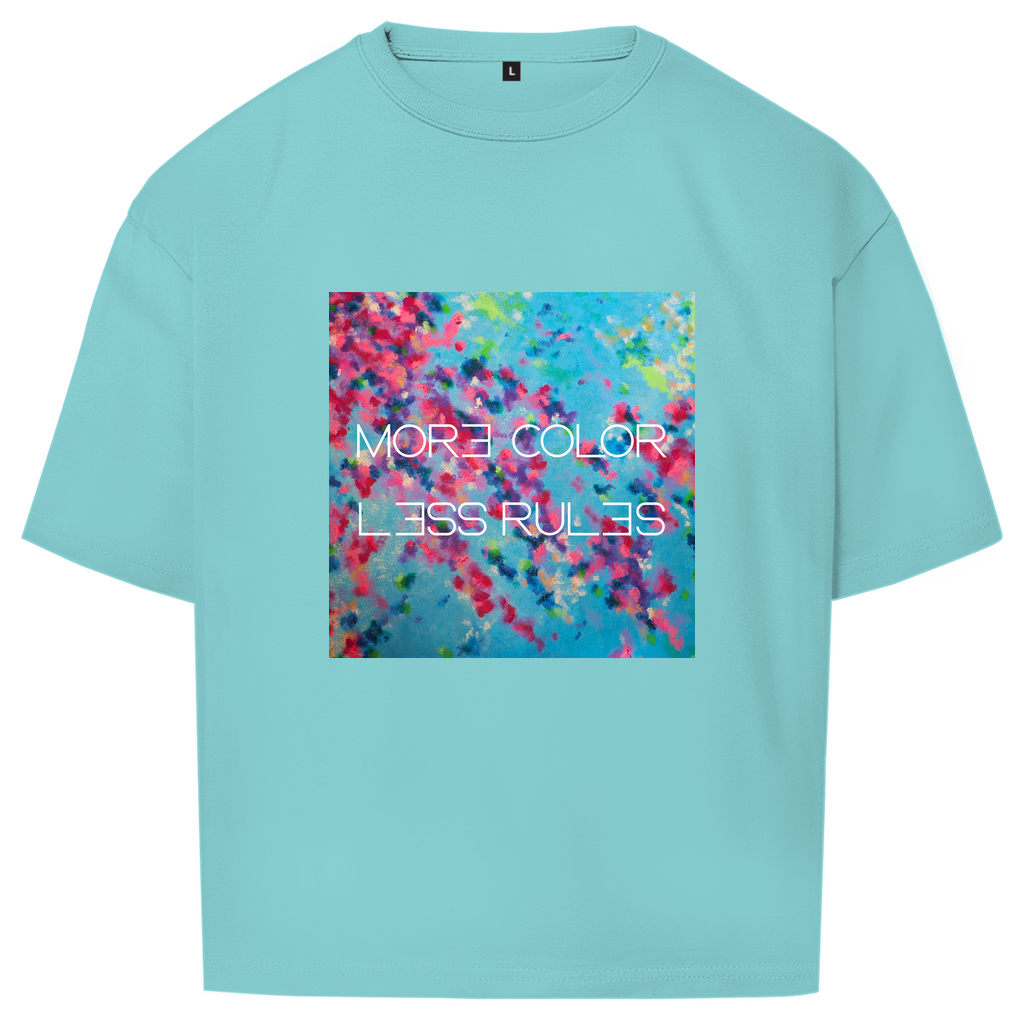 Oversize T-Shirt more color less rules
