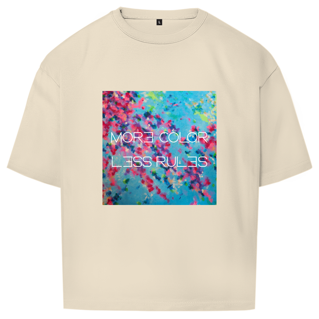Oversize T-Shirt more color less rules