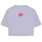 Damen Oversize Crop Top "out of bubble"