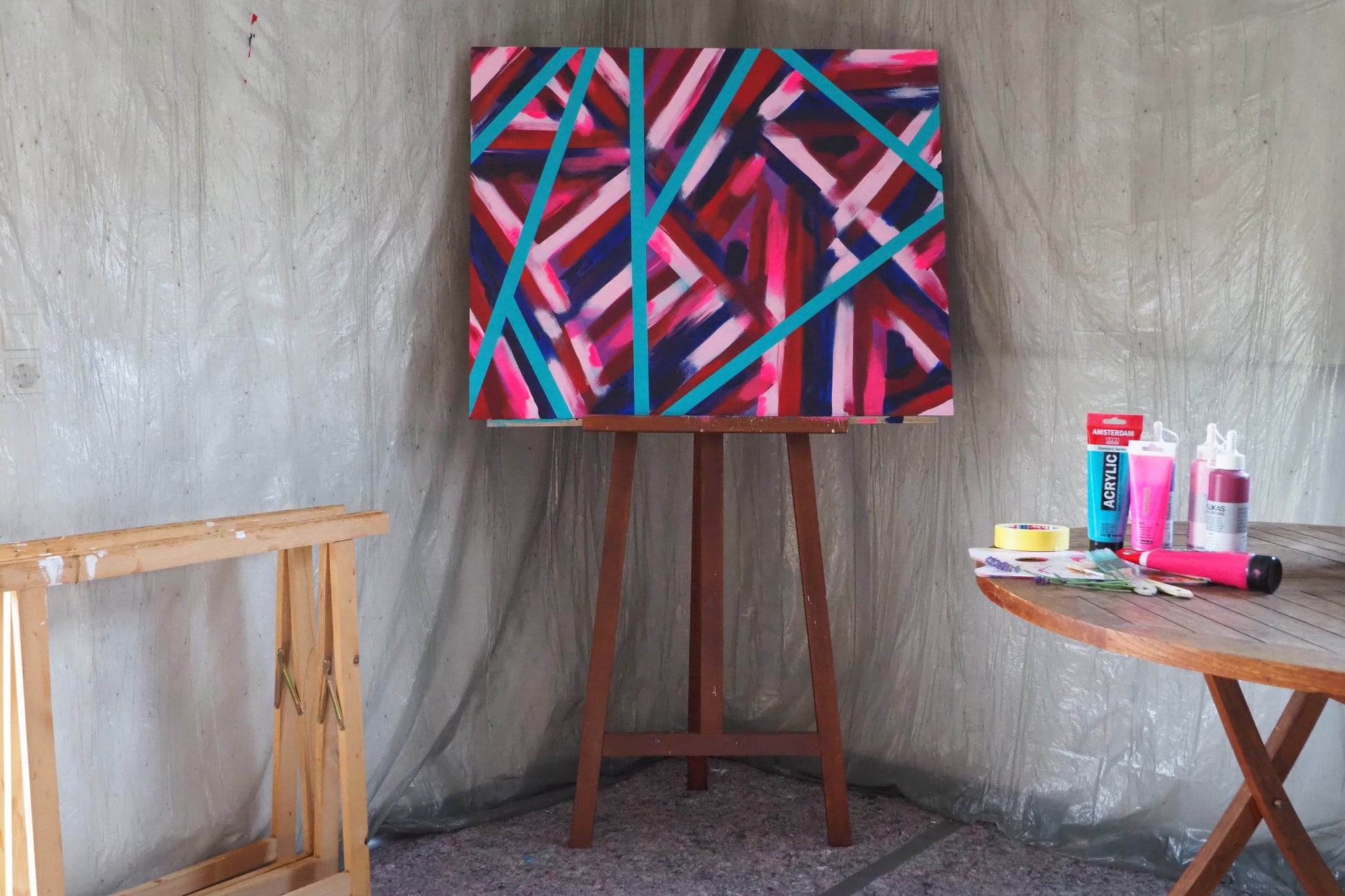 Originales Kunstwerk "Lebenslinien"