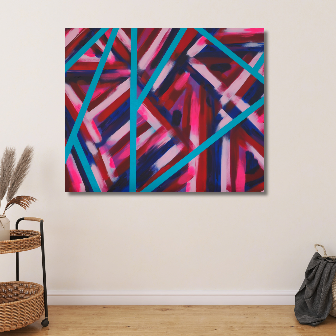 Originales Kunstwerk "Lebenslinien"