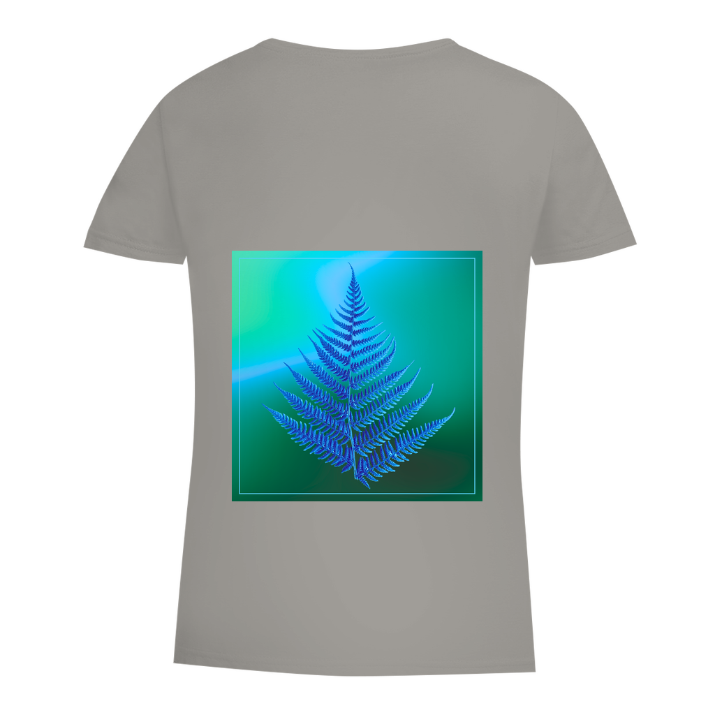 Damen Premium Bio T-Shirt "electric jungle"