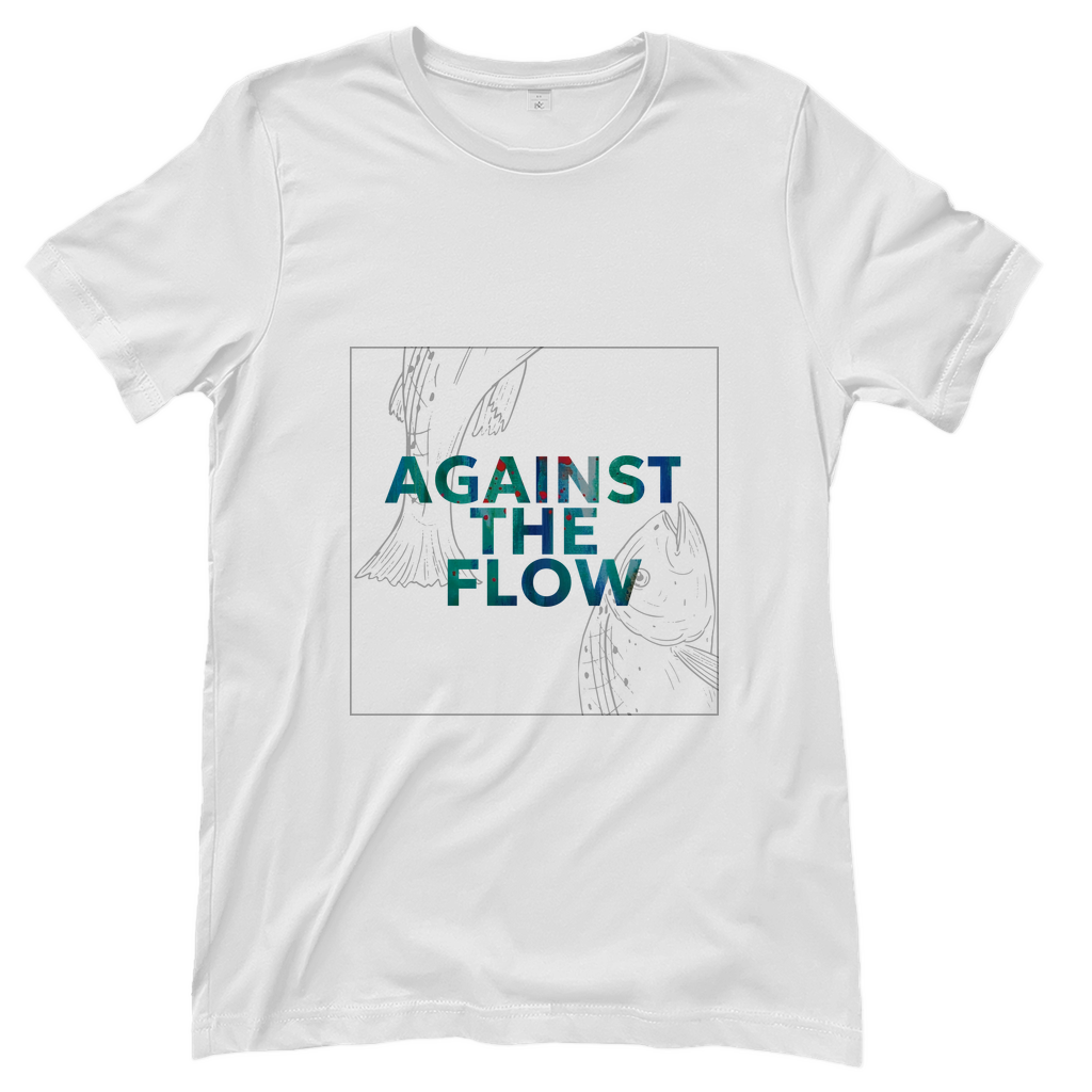 Damen T-Shirt "against the flow"