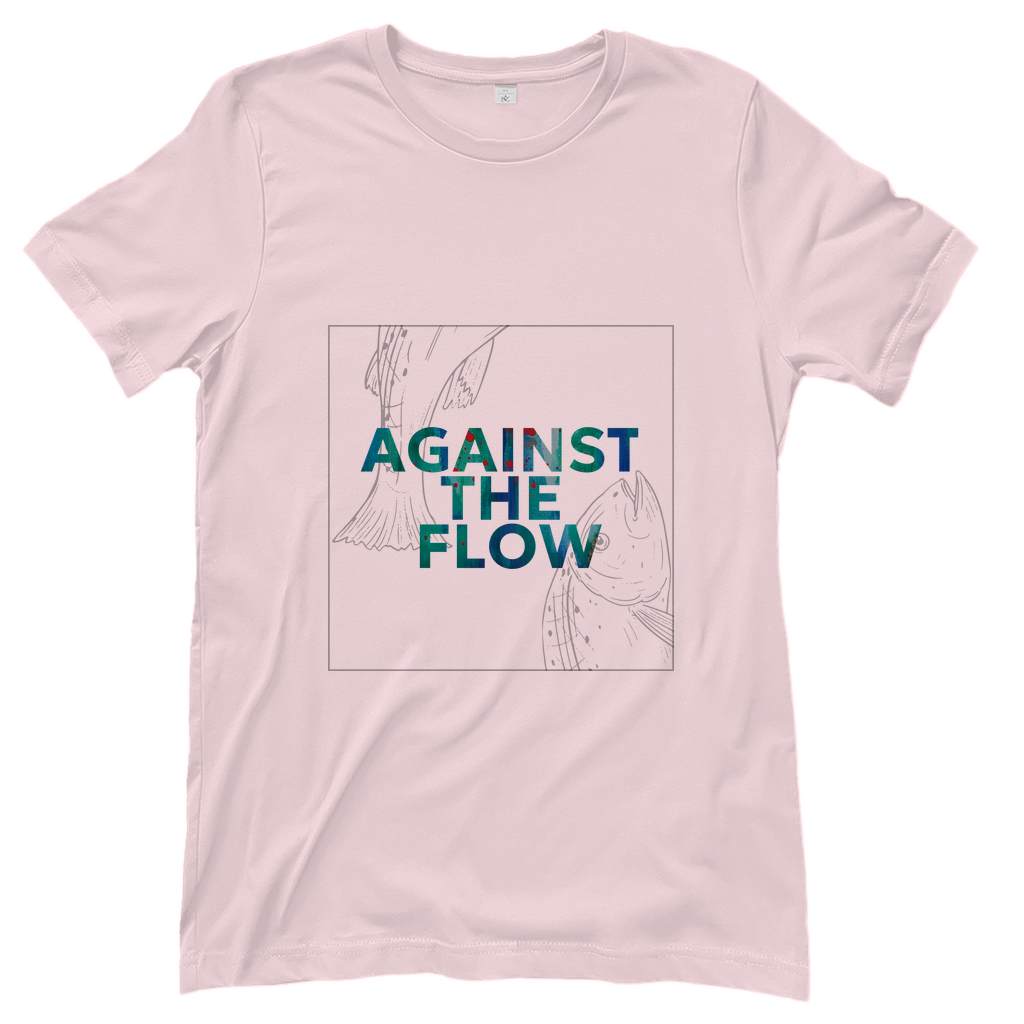 Damen T-Shirt "against the flow"