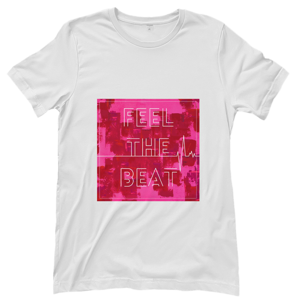 Damen T-Shirt "feel the beat"