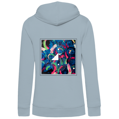 Damen Premium Bio Hoodie "crazy mind"