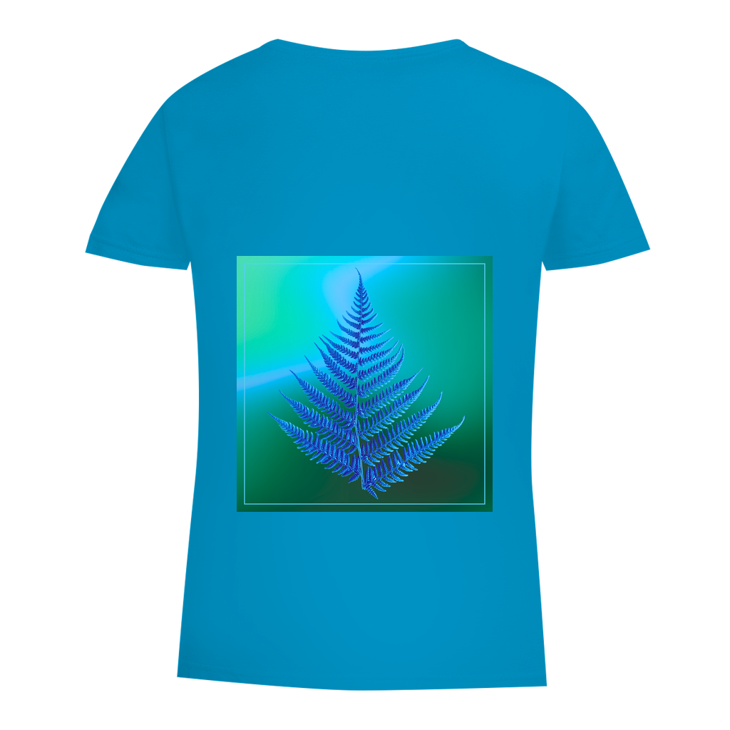 Damen Premium Bio T-Shirt "electric jungle"